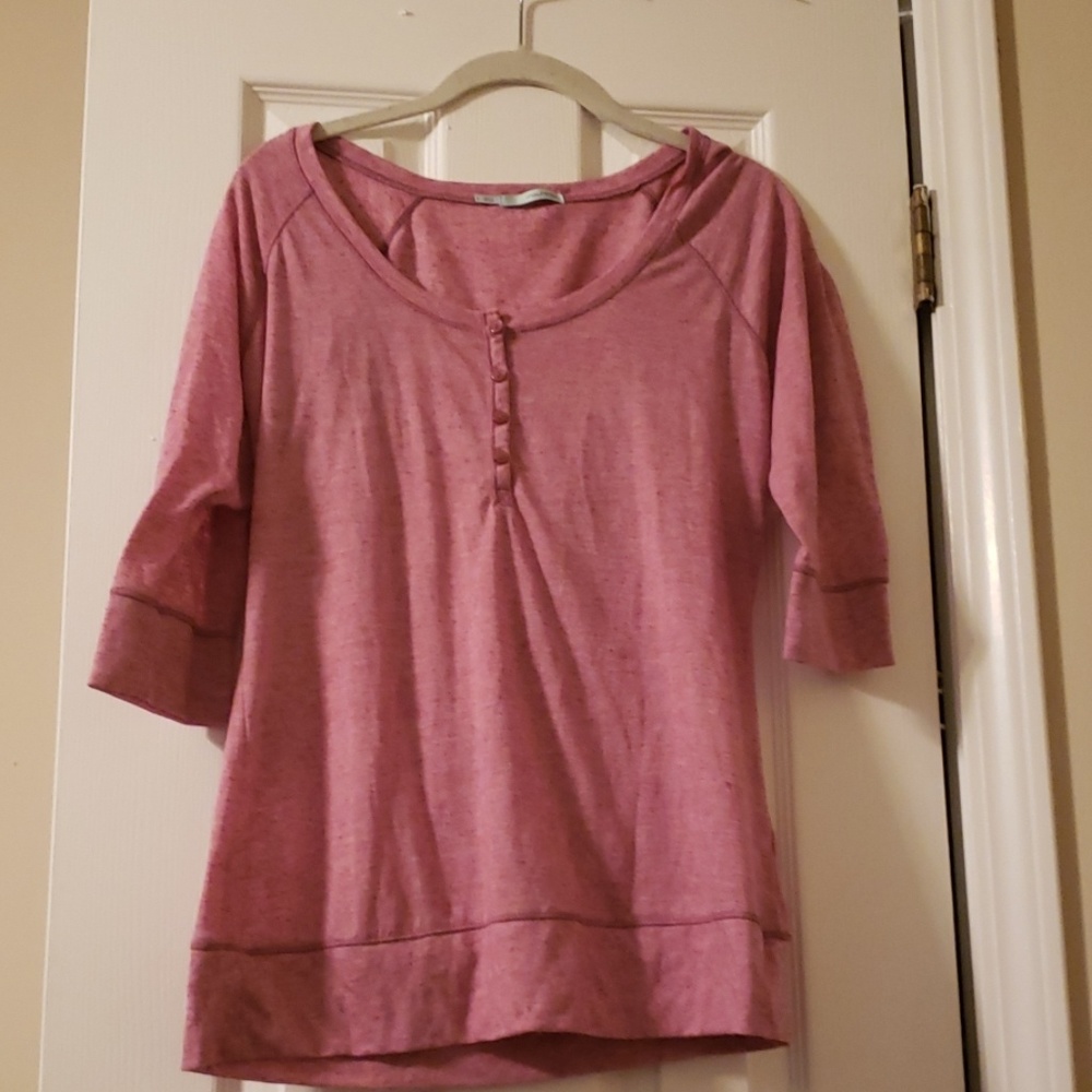 NWOT Maurices pink banded top